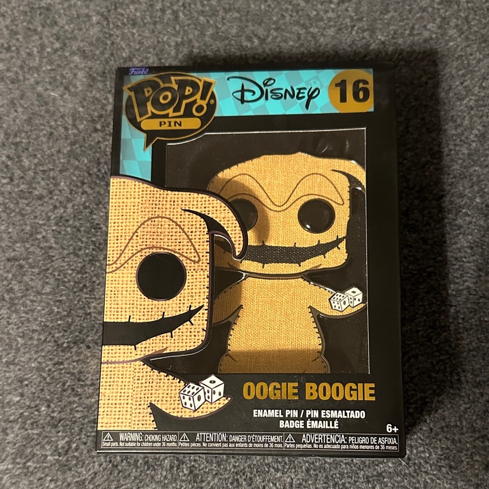 Disney The Nightmare Before Christmas Oogie Boogie Pop! Pin